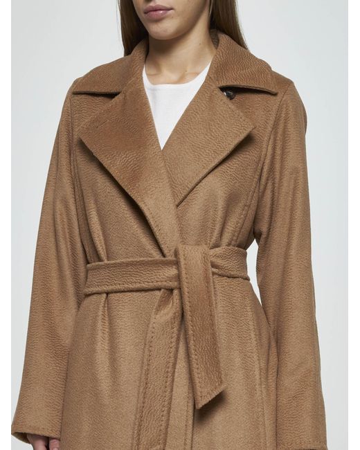 Max Mara Natural Manuela Icon Camel Coat