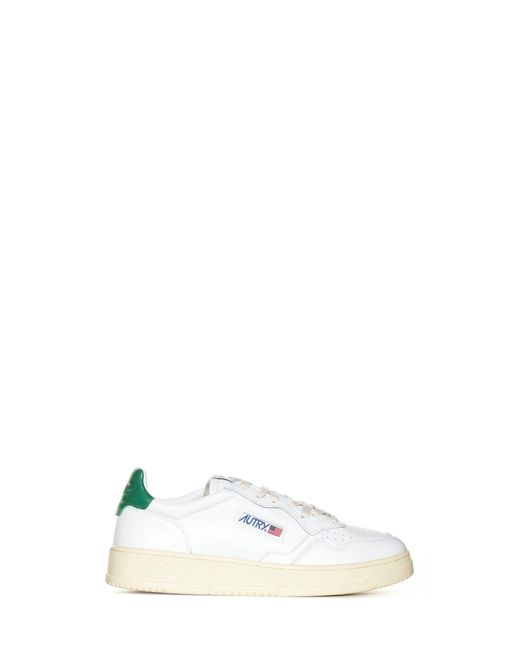 Autry White Medalist Sneakers for men