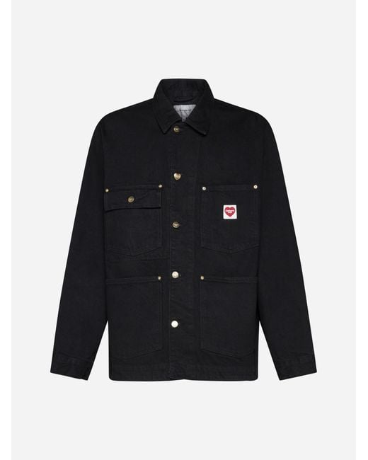 Carhartt WIP Black Nash Cotton Field Jacket for men