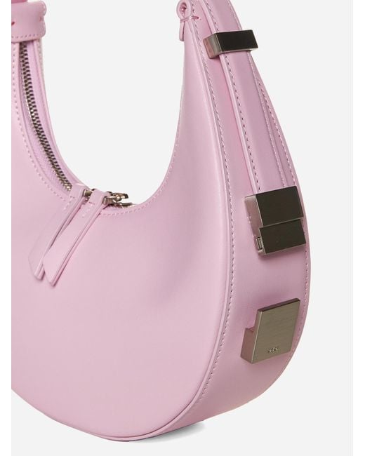 OSOI Pink Toni Mini Leather Bag