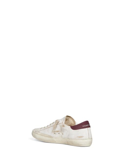 Golden Goose Deluxe Brand White Super-Star Sneakers for men