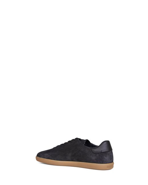 Zegna Blue Dark Suede 232 Low-Top Sneakers for men
