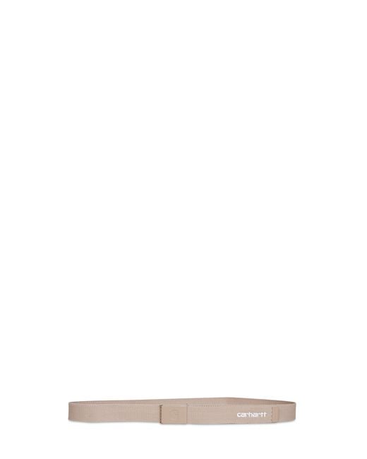 Carhartt White String C-Logo Belt Tonal Belt for men