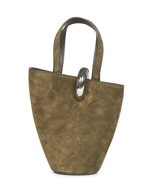 Jacquemus Green Khaki The Small Bambola Bucket Bag