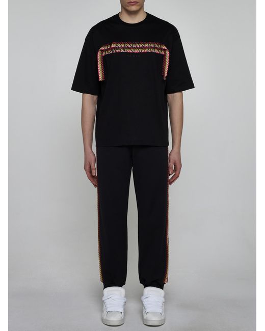 Lanvin Black T-shirts And Polos for men