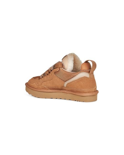 Ugg White Chestnut Lowmel Sneakers