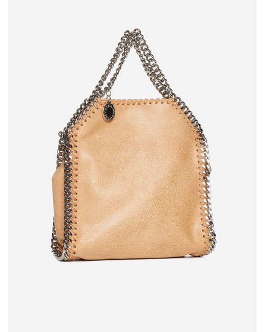 Stella McCartney Natural Falabella Tiny Tote Bag