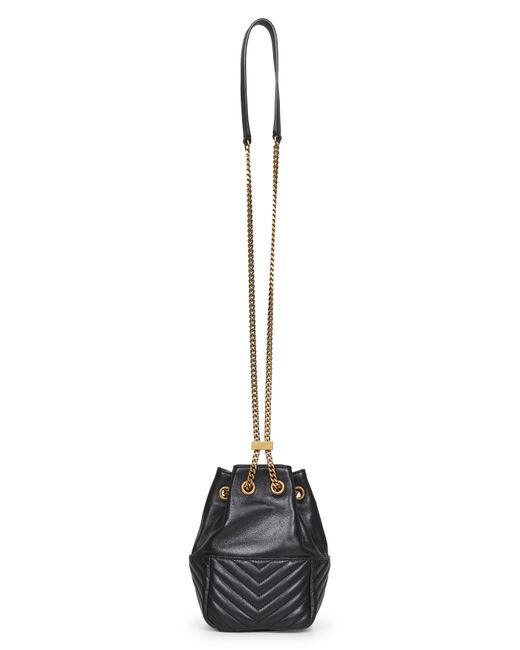 Saint Laurent Multicolor Mini Joe Bucket Bag