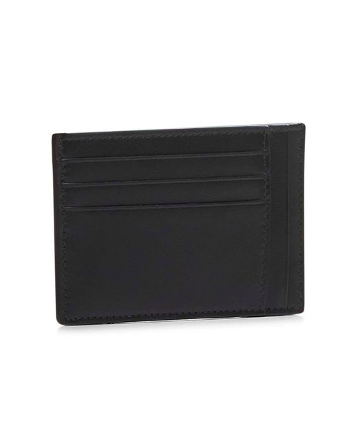 Portacarte Con Maxi Gg Nero di Gucci in Black da Uomo