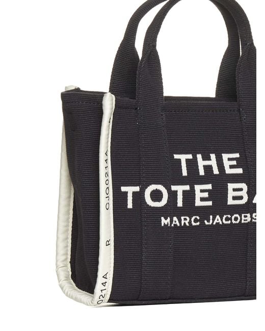 Borsa A Mano The Jacquard Small Tote Bag Nera di Marc Jacobs in Black