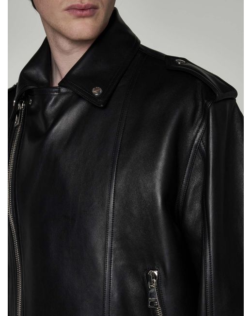 Balmain Black Coats for men
