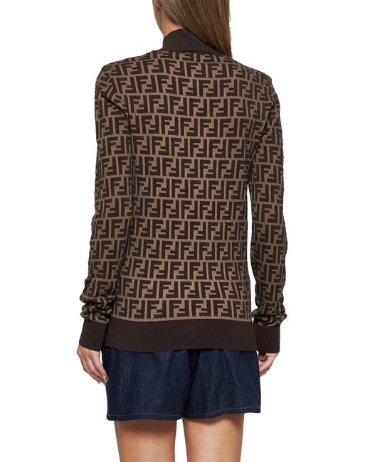 Pull di Fendi in Brown