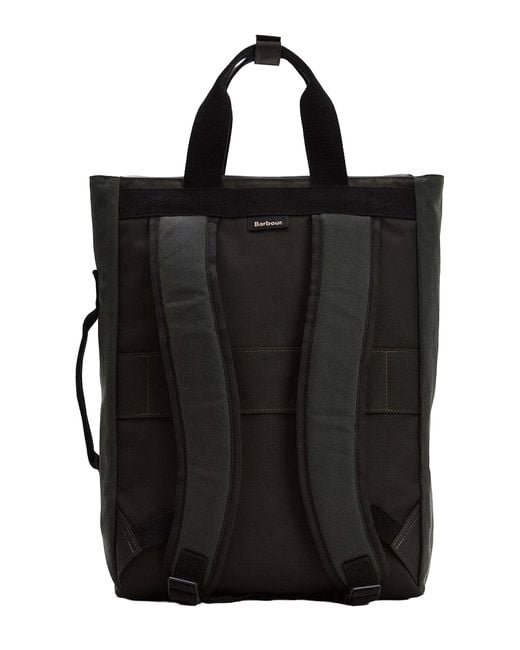Barbour Black Sage Field Backpack for men
