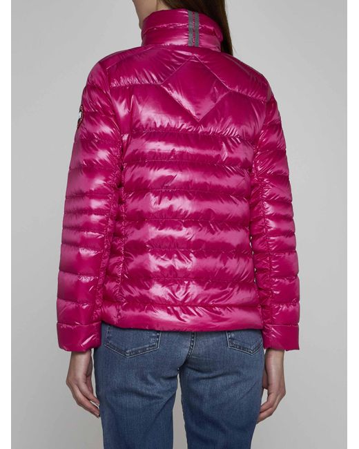 Canada Goose Pink Cypress Quilted Nylon Down Jacket