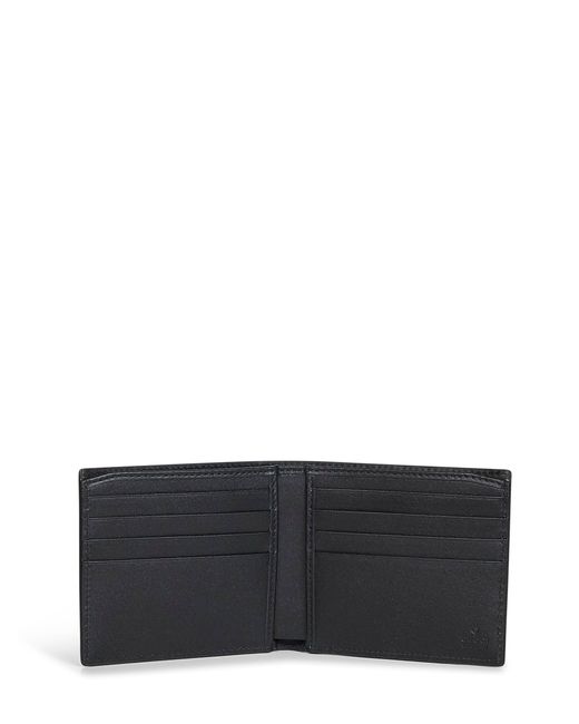 Gucci White Gg Emblem Bi-Fold Wallet for men