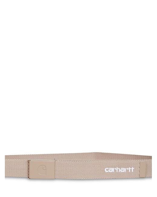 Carhartt White String C-Logo Belt Tonal Belt for men