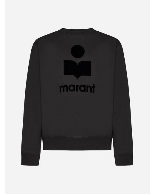 Isabel Marant Black Mikoy Cotton-blend Sweatshirt for men