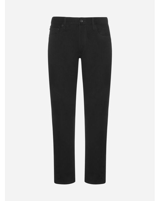 Off-White c/o Virgil Abloh Black Diag Tab Slim Jeans for men