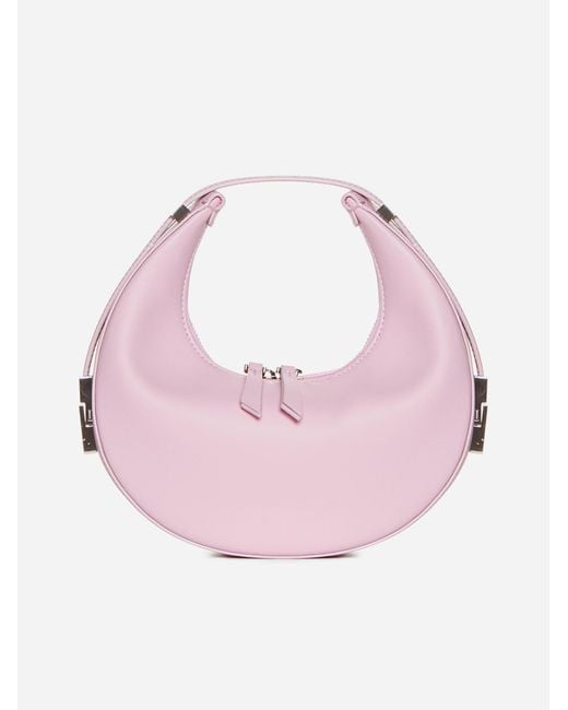 OSOI Pink Toni Mini Leather Bag