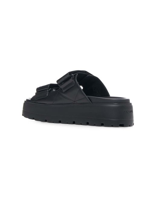 Sandali Zeppa di PRADA CALZATURE in Black