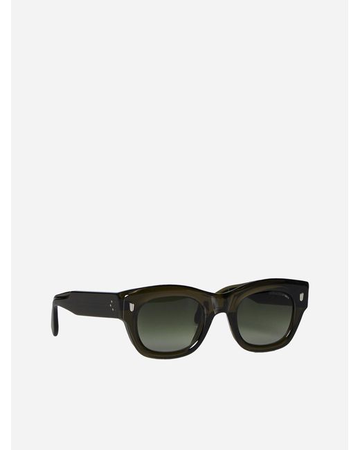 Cutler & Gross Black Cat Eye Sunglasses for men