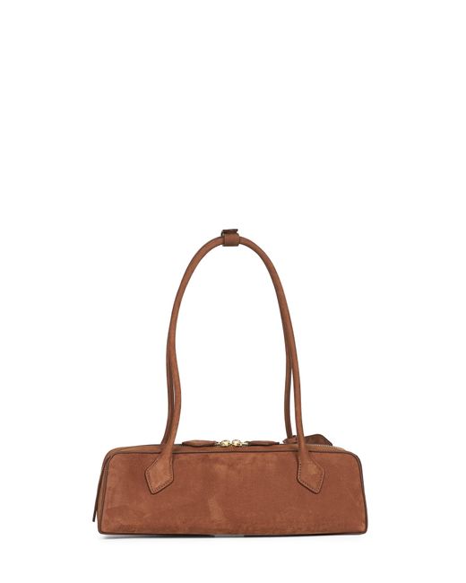 Alaïa Brown Le Teckel Medium Shoulder Bag