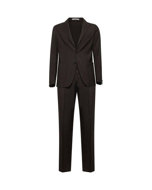 Abito Montecarlo Monopetto di Tagliatore in Black da Uomo
