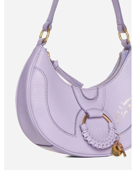 See By Chloé Purple Hana Leather Bag