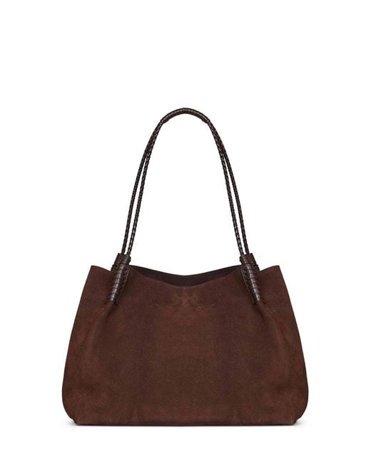 Etro Brown Large Libra Shopping Bag