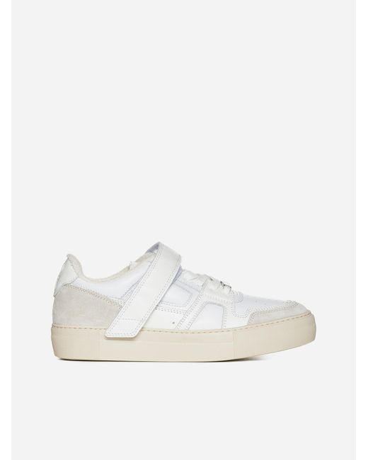 Ami Paris Arcade Leather Low-top Sneakers in White for Men | Lyst UK
