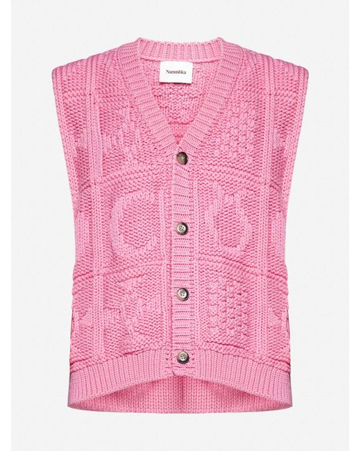 Nanushka Pink Sweaters for men