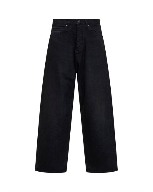 Balenciaga Blue Organic Japanese Denim Casual Jeans for men
