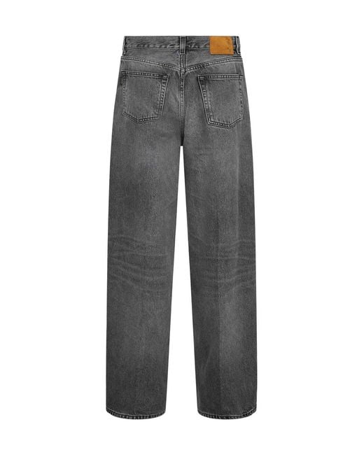 Haikure Gray Cotton Denim Bethany Jeans