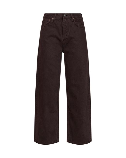 Agolde Brown Denim Ren (Flyweight) Jeans