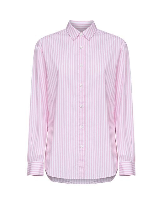 Mc2 Saint Barth Pink Shirt Brigitte Cotton