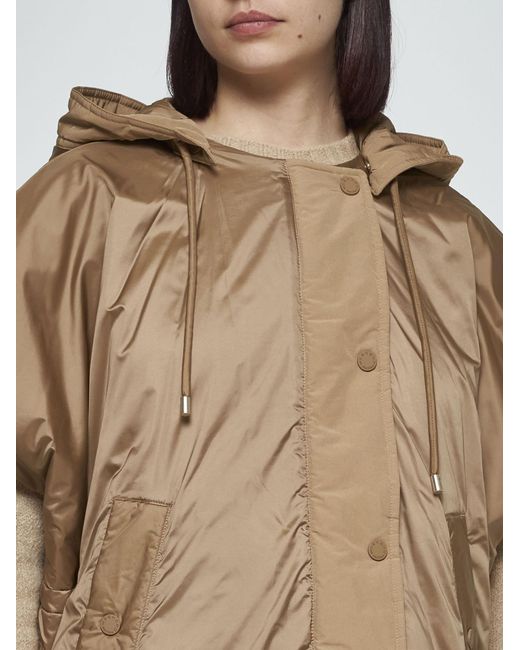 Weekend by Maxmara Natural Egemone Reversible Nylon Cape