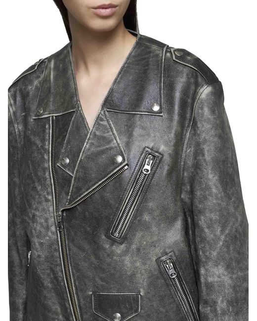 MM6 by Maison Margiela Black Sportjacket' Jacket