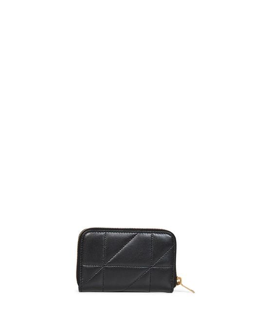 Saint Laurent Black Nappa Leather Jamie Coin Purse