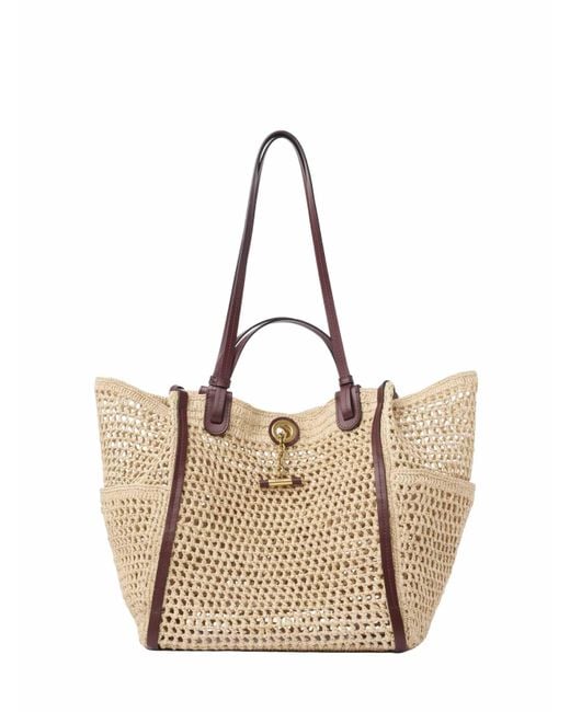 Chloé Natural Hot Sand Iconic Double Carry Bag