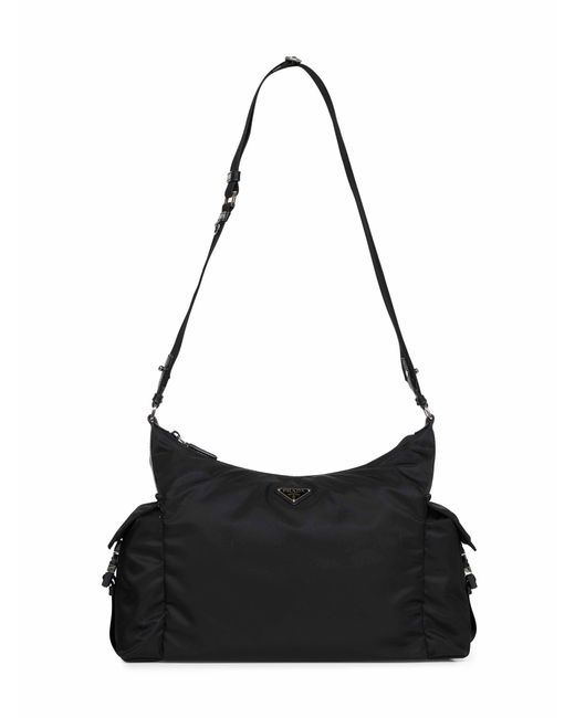 PRADA VIAGGIO Black Prada Explore Crossbody Bag for men