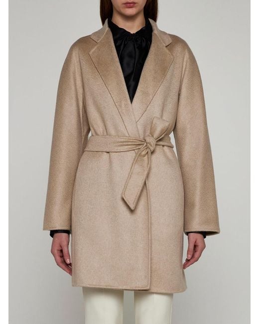 Max Mara Natural Coats & Jackets