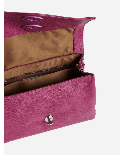 Zanellato Pink Postina S Daily Leather Bag