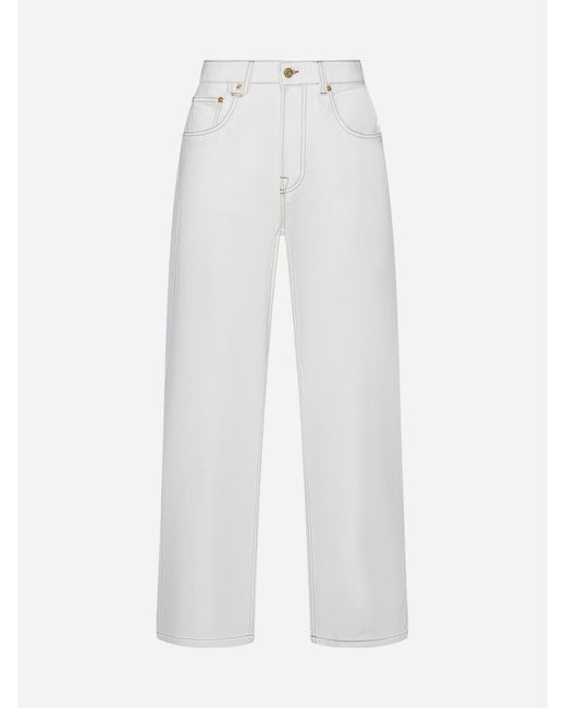 Jacquemus White Jeans