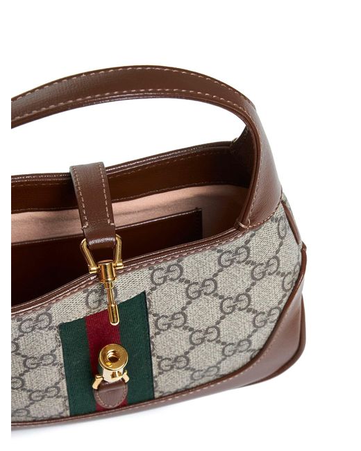 Gucci Gray Jackie 1961 Fabric Mini Bag
