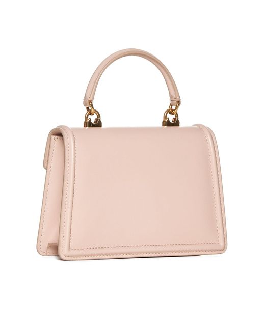 Borsa Devotion Piccola di Dolce & Gabbana in Natural