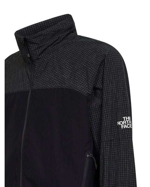 The North Face Blue Hike Utility Wind Jacket for men