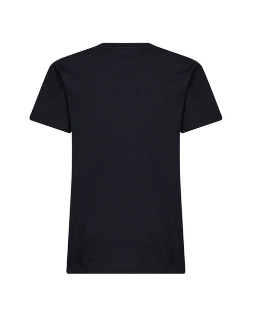 Isabel Marant Black Cotton Jersey Aby Logo T-Shirt