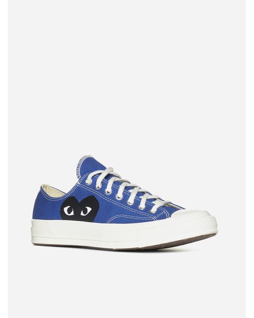 COMME DES GARÇONS PLAY Blue Cdg Play Sneakers for men