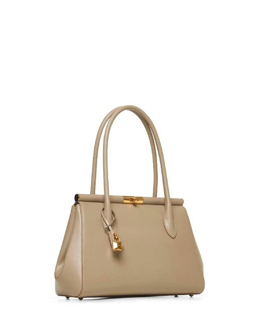 Dolce & Gabbana Natural Marlene Handbag