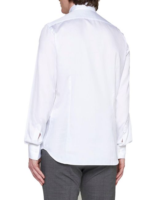 Camicia di D 40 in White da Uomo